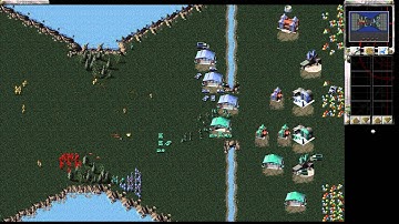 Red Alert 1 HD - V3-Ribbon Isle 2k12 Multiplayer gameplay 2vs2 #1 - C&C ra1 Online CnCNet 1280 720
