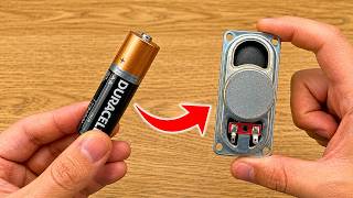 Don't Throw Away Your Old Speaker! Just Add an AA Battery | Creation Hack