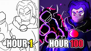 Learnin' To Draw In 100 HOURS (No Experience)
