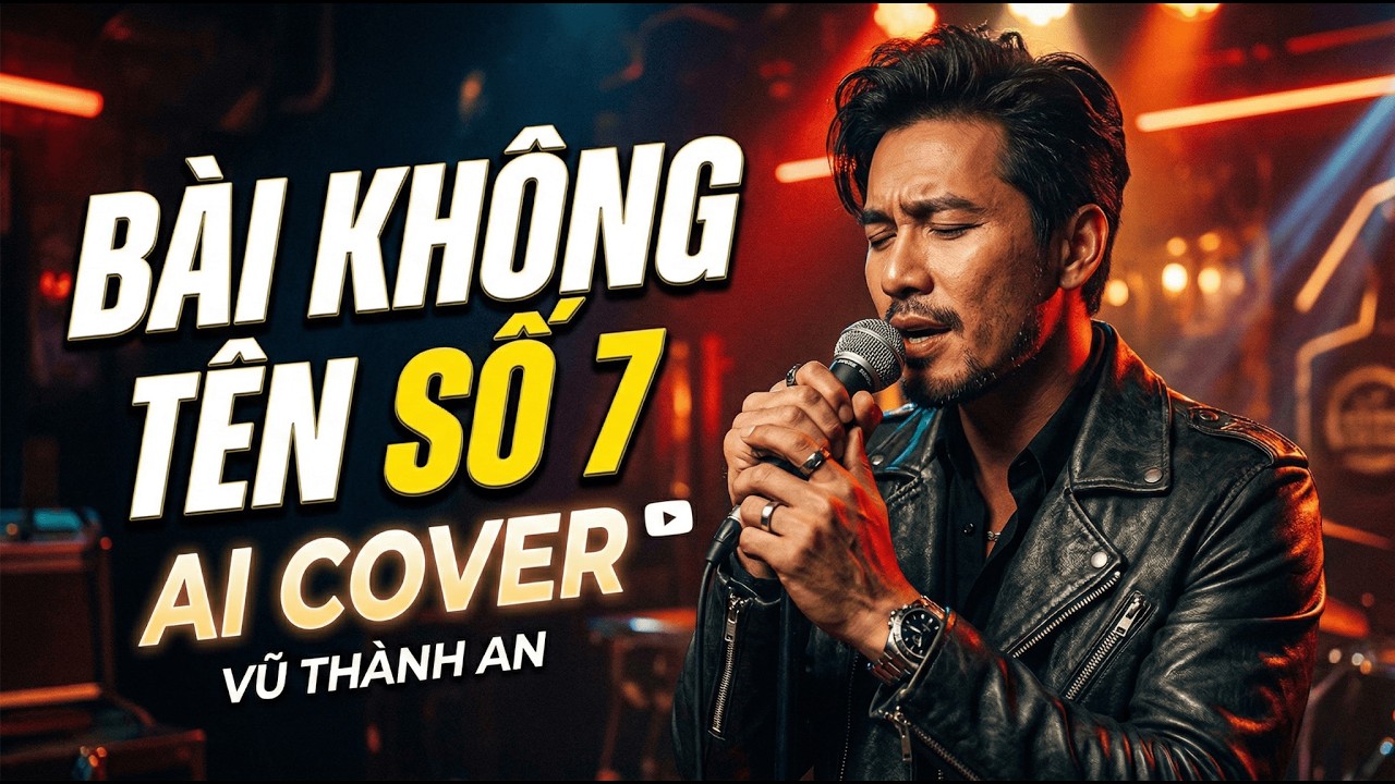HAY QUÁ!!! - BÀI KHÔNG TÊN SỐ 7(Vũ Thành An) - AI COVER - BẢN PHỐI TONE NAM NGHE LÀ GHIỀN!