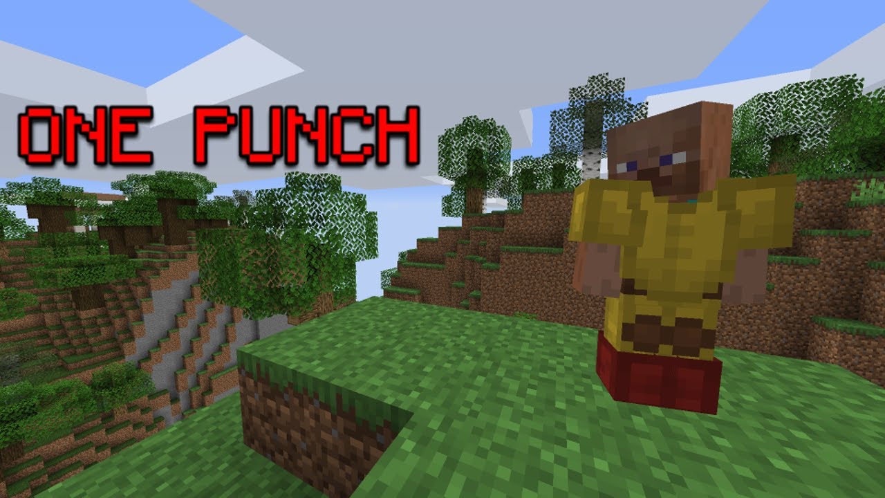 One Punch Man Addon (1.20, 1.19) - MCPE/Bedrock Mod 