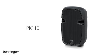 The PK110 480-Watt Speaker Now Available