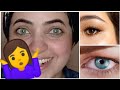 نصائح للعيون المبطنة | best eyeshadow looks for Hooded eyes | رسمة الايلاينر | الرموش