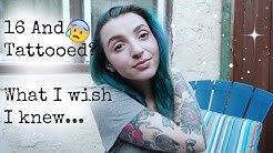 16 and Tattooed? What I wish I knew... Tattoo Talk Tuesday 