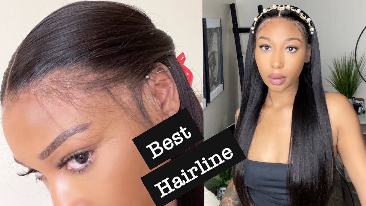 Trying Another Kinky Straight Wig| Bomb Hairline| Ft. OMGHERHAIR