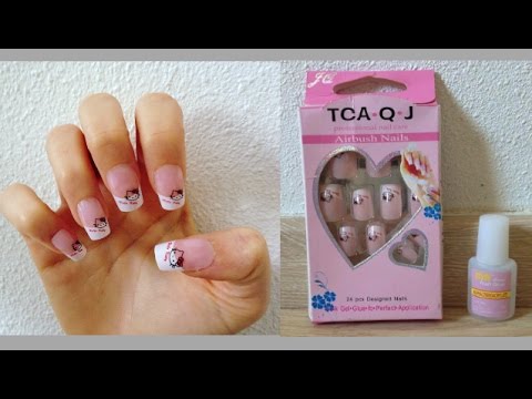 Comment Poser Des Faux Ongles Débutant Facile