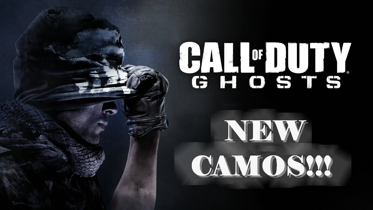 ALL the NEW Camos for Ghosts (Behind the Gamertag)