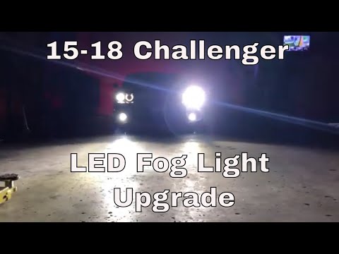DIY : 15-18 Dodge Challenger LED 안개등 단계별 설치