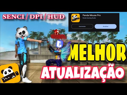 MELHOR ATUALIZAÇÃO DO PANDA MOUSE PRO, 100% ZERO BUGS, TUDO AJUSTADO SENCI, DPI, HUD, ! A DEUS GG 🫂