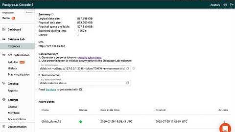 Database Lab / CI Observer - Postgres.ai | no sound | TURN CAPTIONS ON