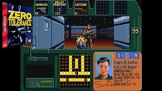 Zero Tolerance (Genesis) Gameplay