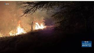 Half-acre wildland fire near Kuihelani Hwy contained by firefighters