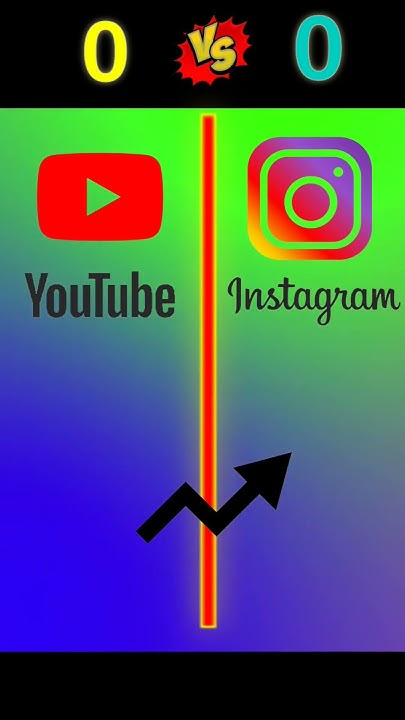 Youtube vs Instagram comprison? #short - YouTube