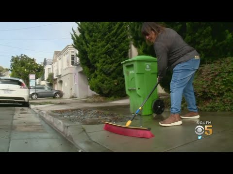 Residents Of San Francisco's West Portal Spend Day Cleaning Up After Flash Flood