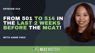 From 501 To 514 In LAST 2 WEEKS Before MCAT Day!