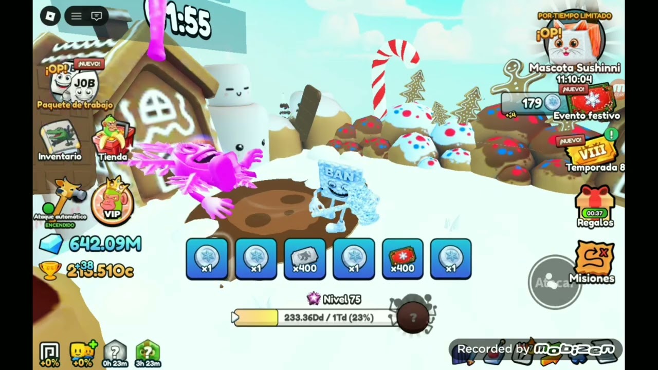 Jugando brainrot evolution :parte 1