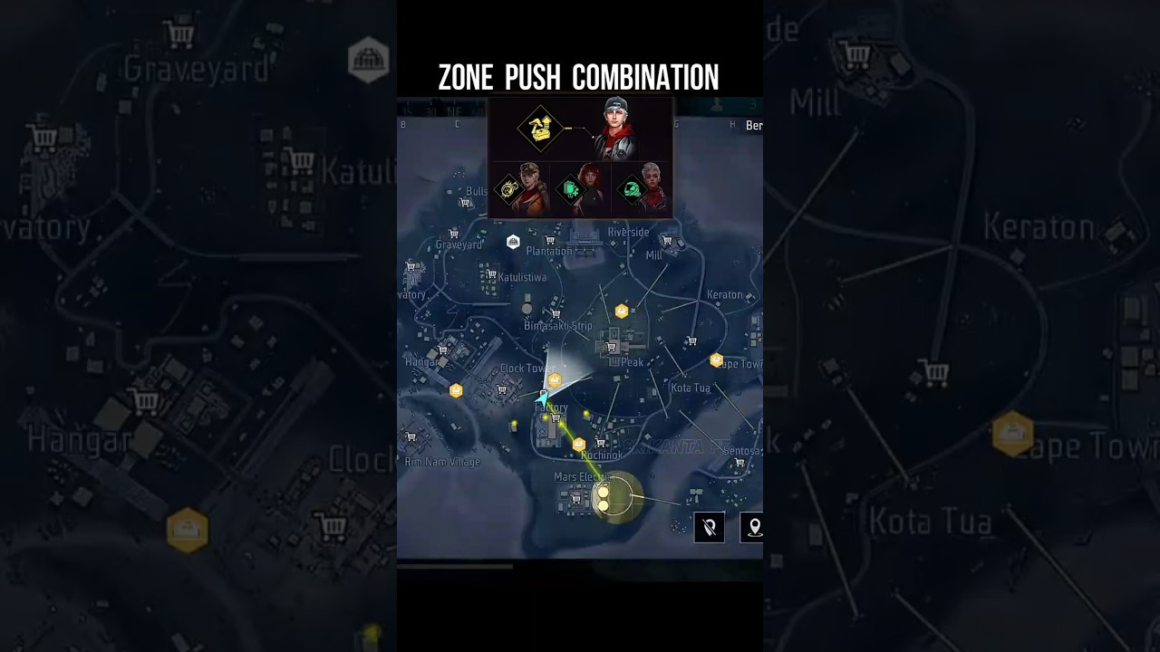 Zone Push Character Combination 🔥 Zone Survival Best Character Skill‎⁨@Desiboygemer⁩ 