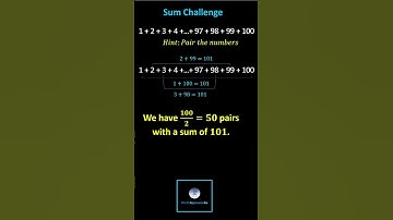 How To Quickly Add 1 to 100