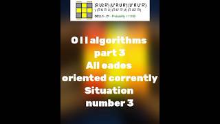 OLL ALGORITHMS PART 3 #shorts #viral