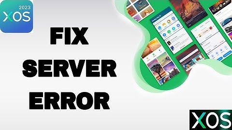How To Fix And Solve XOS 2023 App Server Error | Final Solution