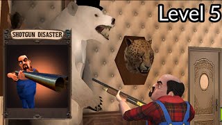 Scary Stranger 3D Shotgun Disaster