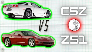 C5Z VS C6 Z51.  IS THERE A CLEAR WINNER? BETTER BUY?  LETS DIVE IN.