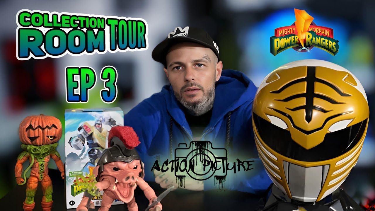 Collection Room Tour Ep 3 Power Rangers - YouTube