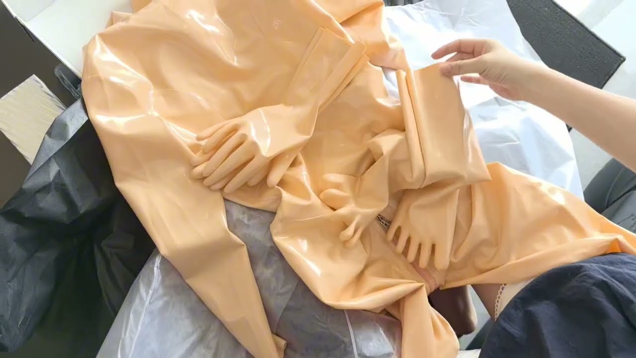 My latex catsuit. zentai