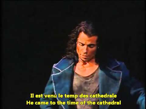Le temps des cathédrales Notre Dame French English Lyrics