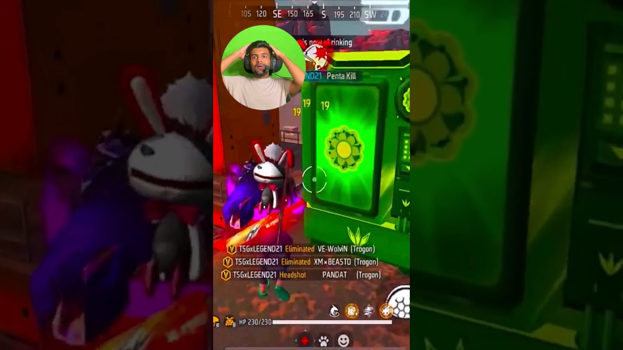 TSG LEGEND ON FIRE 🔥 1 VS 5 SMOOTHEST CLUTCH 🥱 LIVE REACTION 