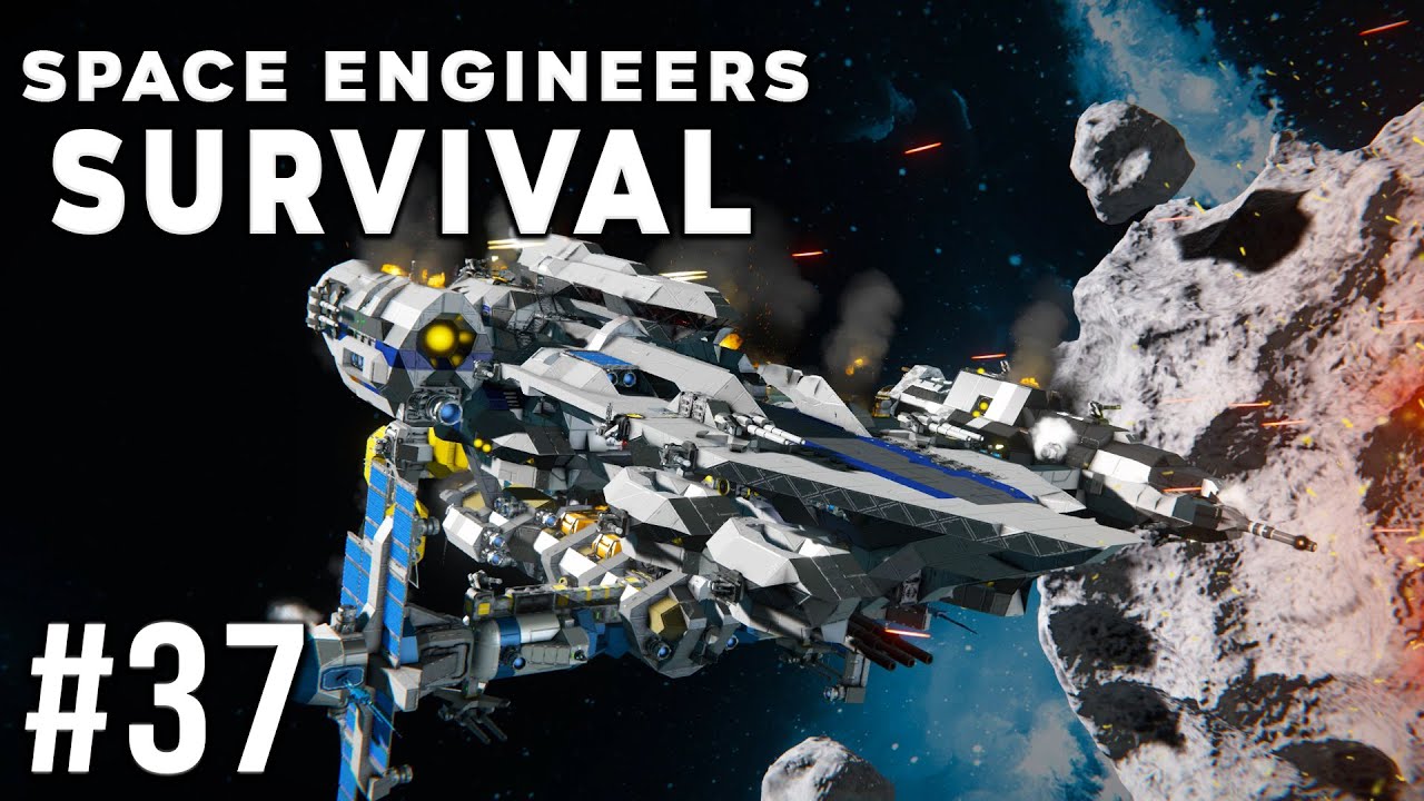 Space Engineers - Survival Ep #37 - MULTIPLE HOSTILES!! - YouTube