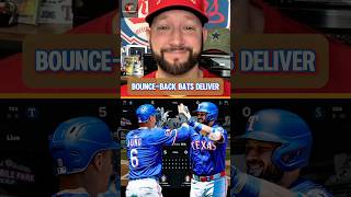 Two bounce-back bats delivered Friday night, and the #TexasRangers badly needed it.