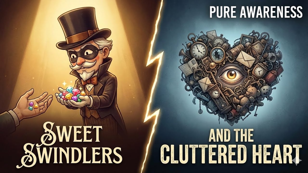 Sweet Swindlers & The Cluttered Heart | A Deep Satsang on Pure Awareness | #spirituality #satsang 