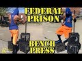 PRISON WORKOUT | How We Made A Bench Press In FEDERAL PRISON with basic items Pt.2