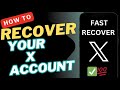 Recover Your Blocked X (Twitter) Account in 1 Minute #xaccount #techtips #twitter