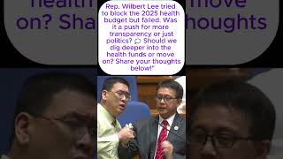 Rep. Wilbert Lee’s Failed Bid to Block Health Budget! 🏥💸