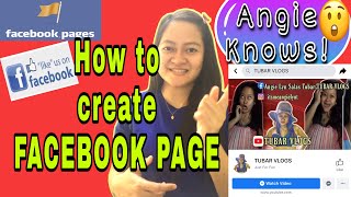 Create your own FACEBOOK PAGE using ANDROID or iOS | TUBAR VLOGS