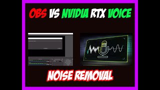 Obs 26 New Noise Suppression Filter Tutorial Obs Noise Suppression Vs Nvidia Rtx Voice Youtube