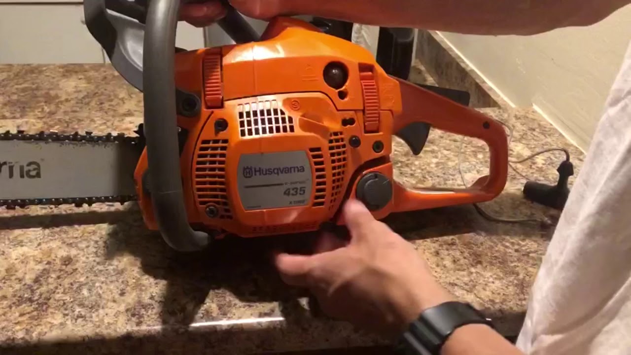 How to repair ripcord on husqvarna chainsaw YouTube