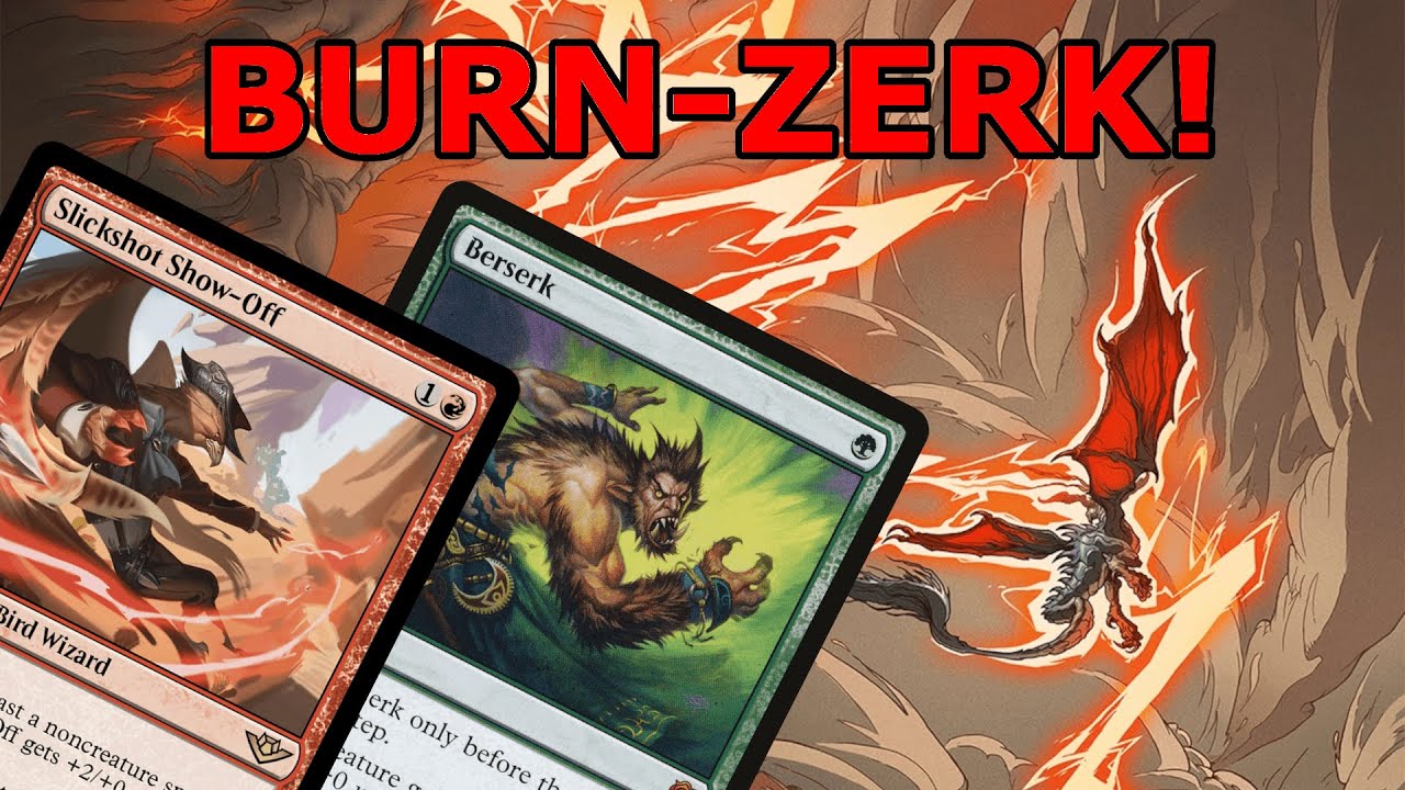 THIS DECK WAS AWESOME! Slickshot Show-Off Berserk Burn (Legacy MTG) THIS DECK WAS AWESOME! Slickshot Show-Off Berserk Burn (Legacy MTG)