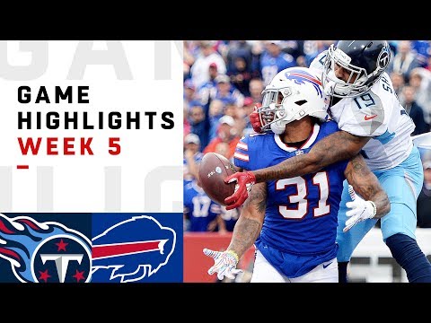 Titans vs. Bills Week 5 Highlights | NFL 2018