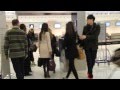 [Fancam HD]Girls Generation & 4minute leaving France