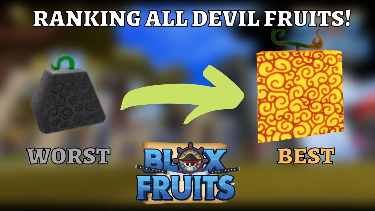 RANKING All DEVIL FRUIT In Blox Fruits (Roblox) 