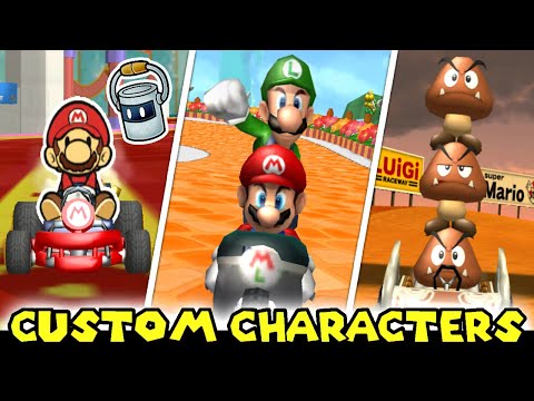 mario kart wii custom characters mario kart wii custom characters