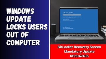 Windows Update Locks Users Out Of Computer