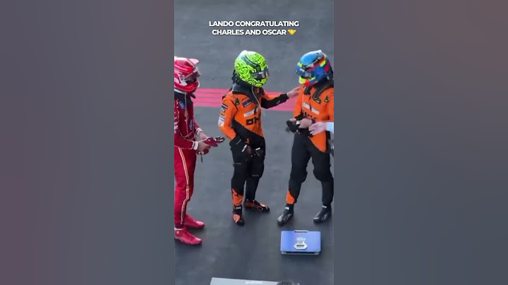 Lando and Oscar. 🤝🧡 #f1 #formula1