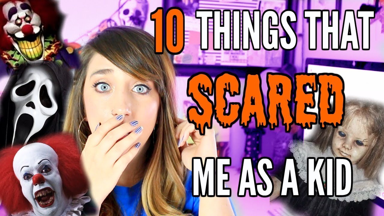 10 THINGS THAT SCARED ME AS A KID!!!