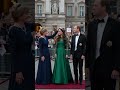 Buckingham Palace Gala: A Vision in Green and Blue