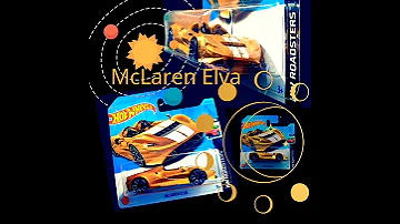 McLaren Elva - HOT WHEELS ROADSTERS 6/10 , 82/250, Made in Malaysia. #hotwheels #diecast