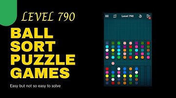 Ball Sort Puzzle Level 790